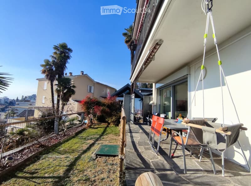 Appartamento 3.5 locali vista lago, centrale e tranquillo (3)