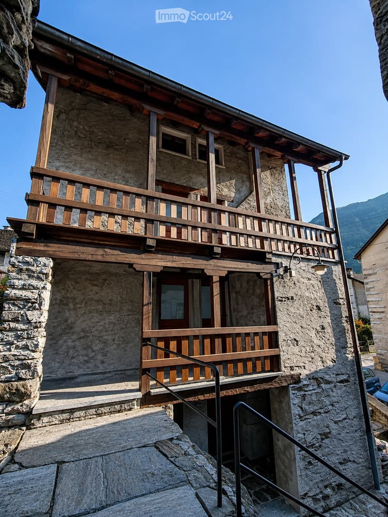 Affitasi - Casa ad Aurigeno Vallemaggia (2)