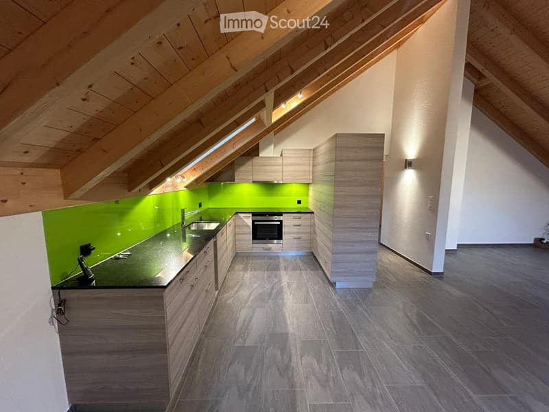 moderne 3.5 Zimmer Wohnung im Grünen, von Bergen umgeben (2)