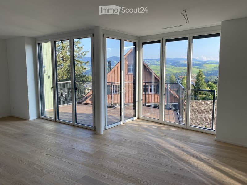 5.5-Zimmer-Maisonette/Duplex-Wohnung mit schöner Aussicht (1)