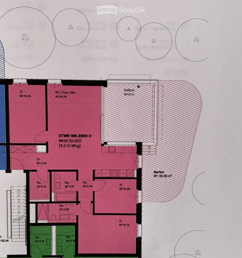 Gartenwohnung: 60m2 Aussenbereich & unverbaubare Aussicht (5)