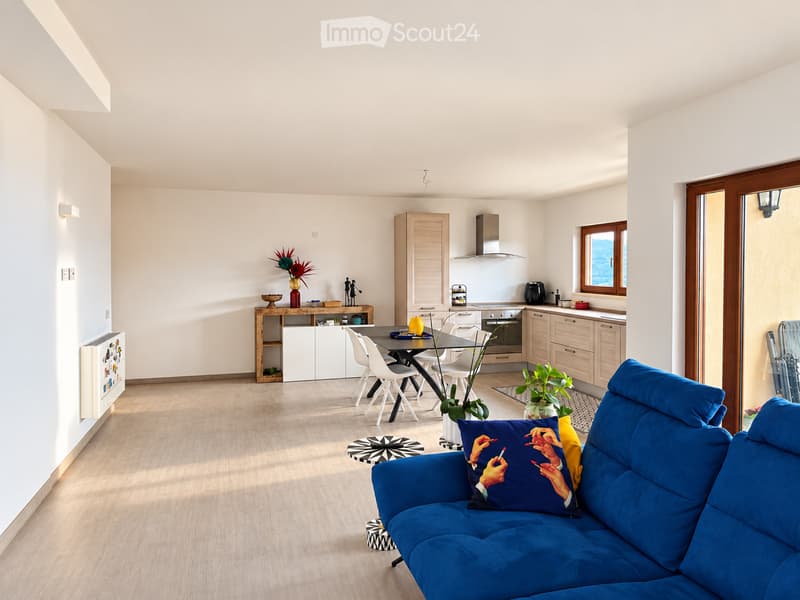 3,5 duplex 110 m² vista lago, terrazzo e 2 posteggi inclusi (3)