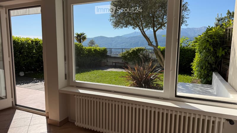 Appartamento ristrutturato Aldesago, 4 locali, con giardino (1)