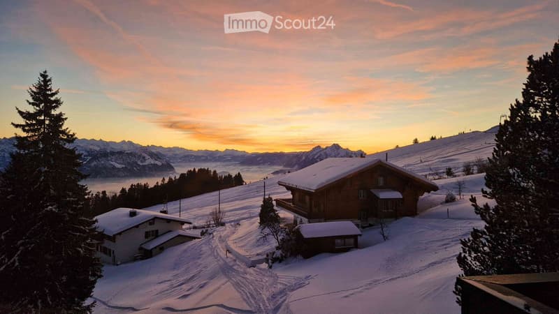 4.5-Zimmer- Maisonette Wohnung mit Bergpanorama auf der Rigi (4)