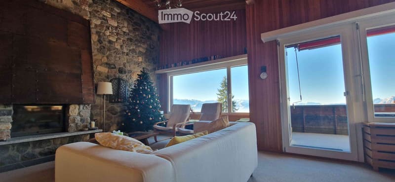 4.5-Zimmer- Maisonette Wohnung mit Bergpanorama auf der Rigi (5)