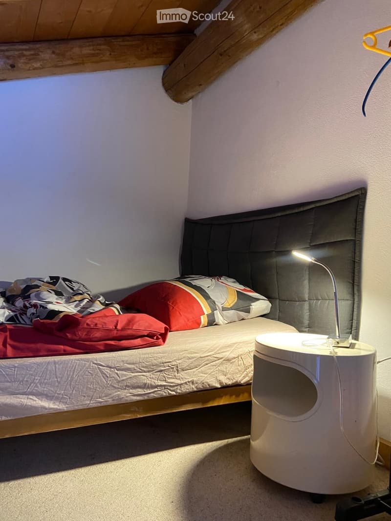 Helle 1-Zimmer-Wohnung mit Schlafgalerie & Balkon möbliert (4)