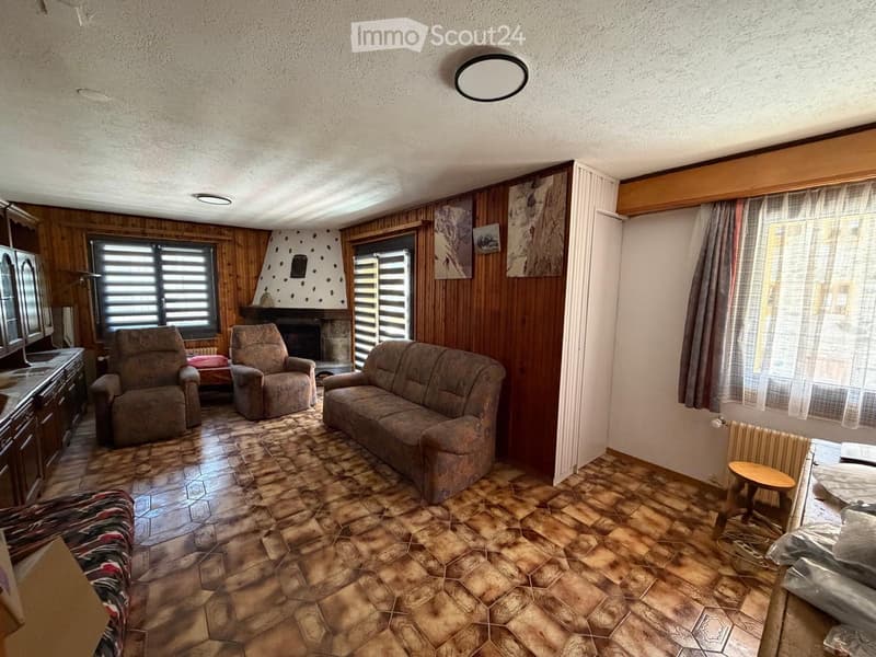 Appartement 3.5 pièces avec balcon à louer à Evolène (2)