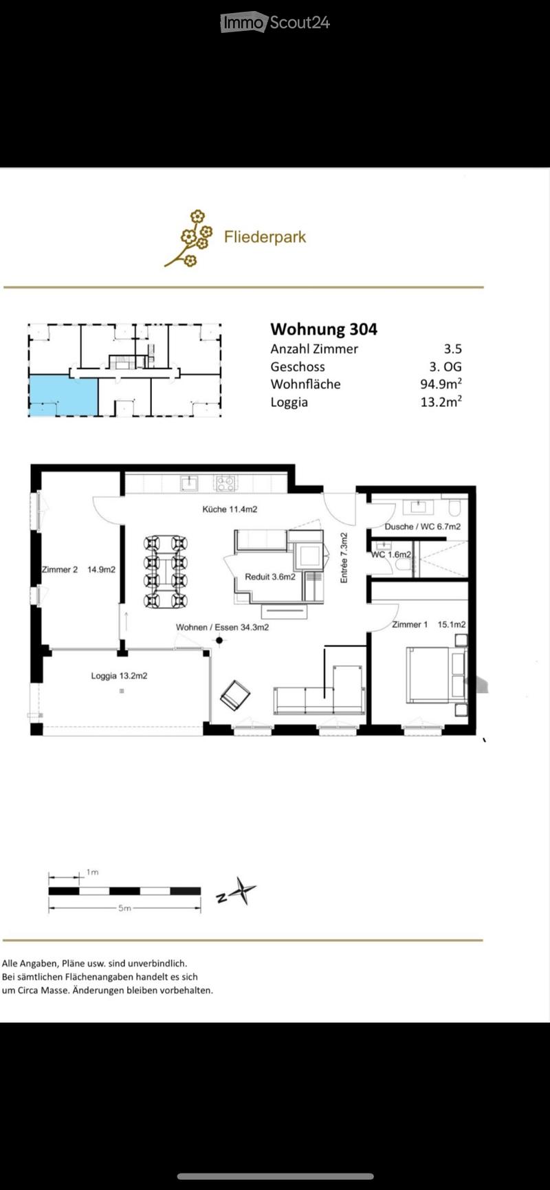 3.5 Zimmerwohnung - Neubau (1)
