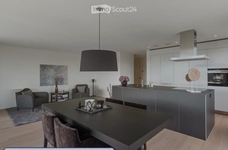 Befristet - Exklusive 3.5 Zi Business Wohnung in Meilen (2)