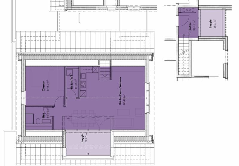 2.5 Zimmer Attikawohnung (5)