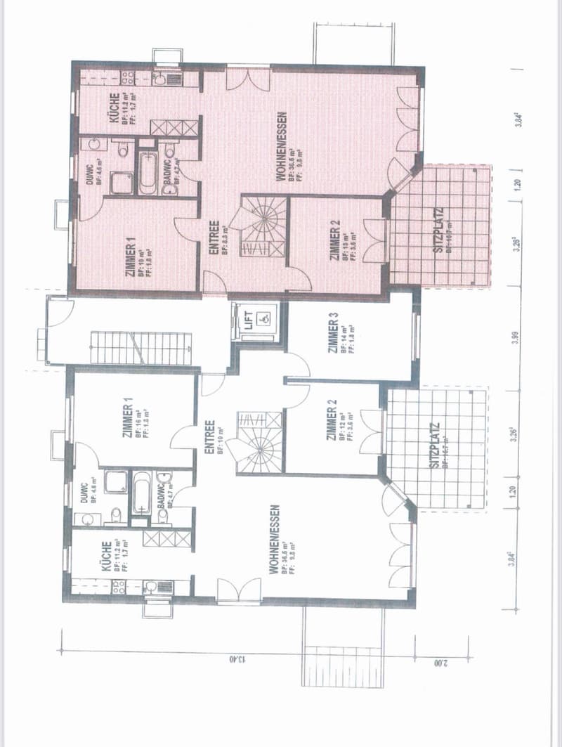 Attraktive helle, Familien freundliche Wohnung im Grünen. (1)