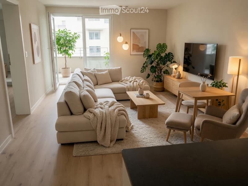 2½ Zimmer Wohnung Parterre mit Sitzplatz (5)