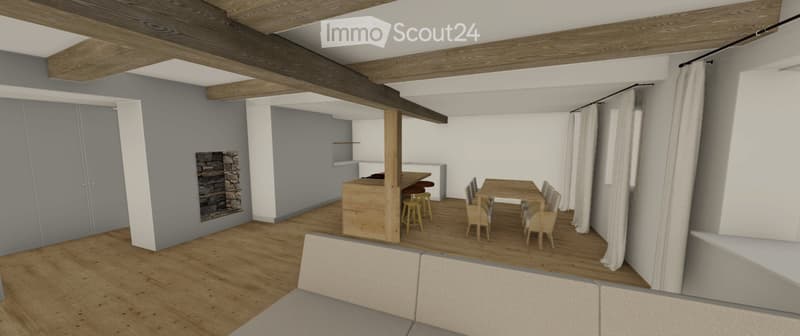Appartement de 4,5 pièces entièrement rénové à Lens (2)