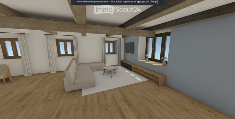 Appartement de 4,5 pièces entièrement rénové à Lens (1)