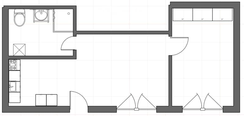 2-Zimmer-Einliegerwohnung mit Gartensitzplatz (4)