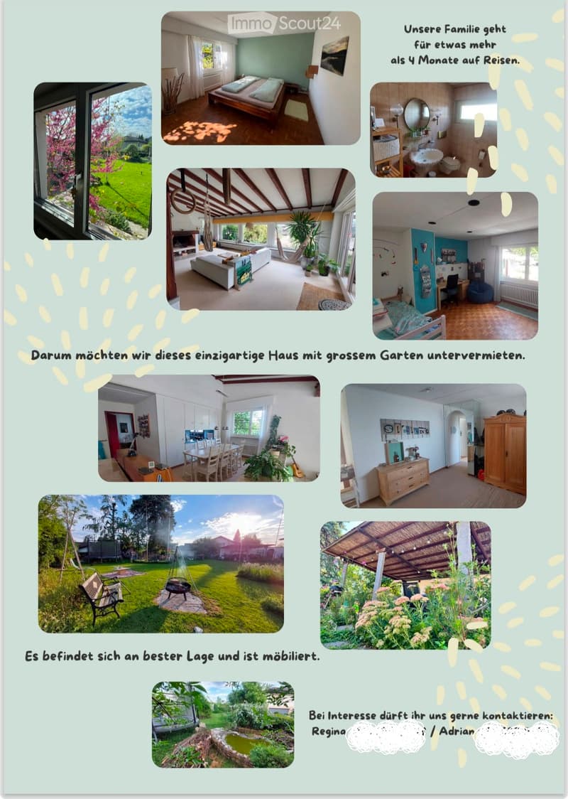 Einfamilienhaus mit grossem Garten (2)