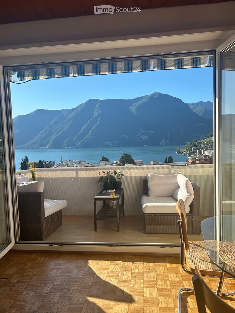 2.5 locali a Lugano con vista mozzafiato sul lago (1)