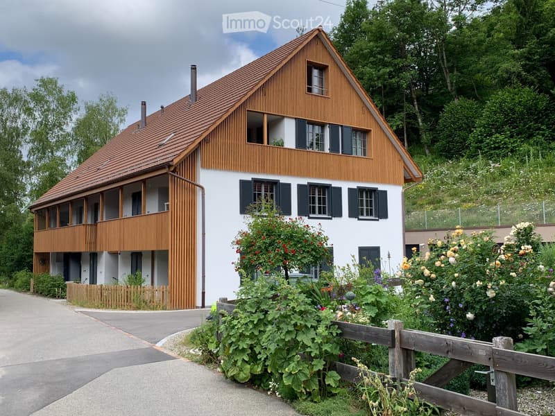 Neubau-Wohnung im Dorfkern - mit sehr schönem Balkon (2)
