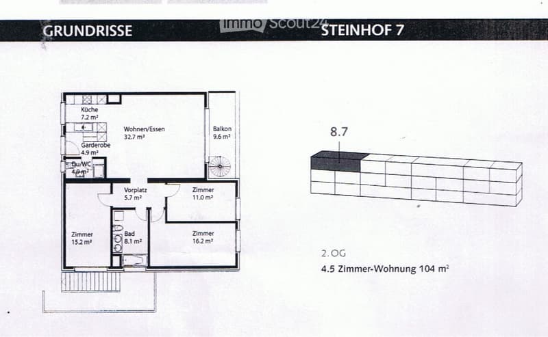 4.5-Zi Wohnung mit eigener Dachterrasse und Balkon (5)