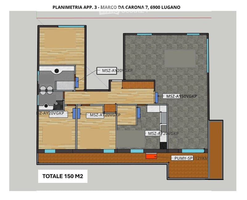 Luminoso appartamento di 4.5 locali a Lugano (5)