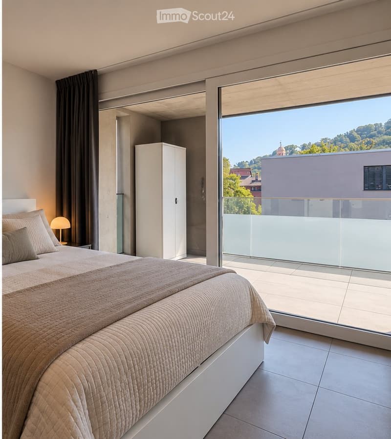 Attico di 4½ locali a Losone con ampia terrazza e vista (3)