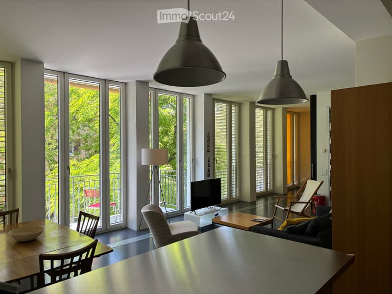 3½ Zimmer-Wohnung in Zürich - Kreis 5, möbliert, auf Zeit (1)
