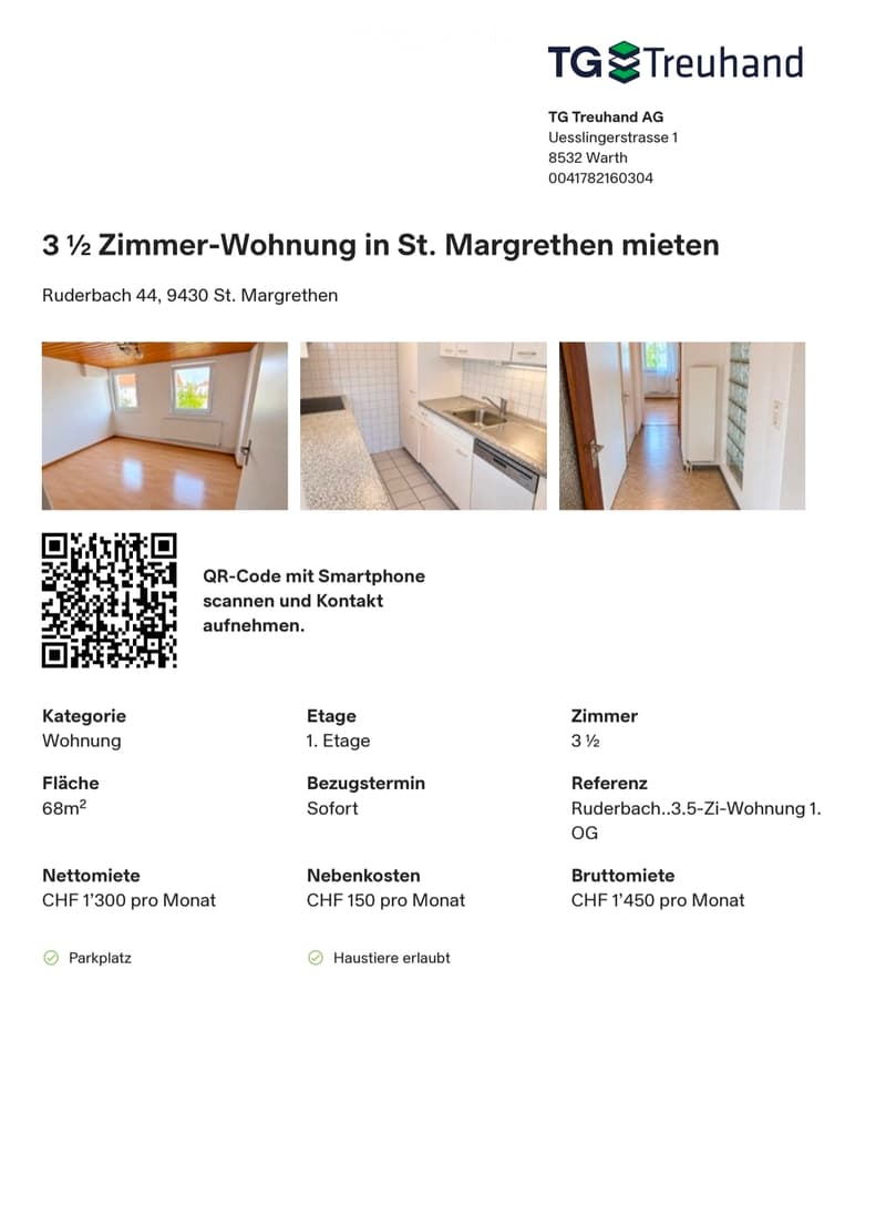 Schöne 3.5 Zimmer Wohnung ab Sofort verfügbar (1)
