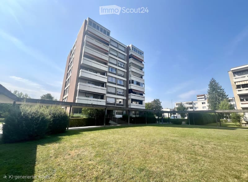 Per sofort 3.5 Z. Wohnung mit toller Aussicht (1)