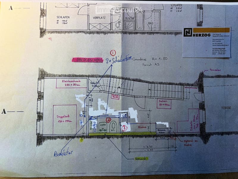 2 ½ Zi mit grosser Terrasse - Erstbezug nach Kernsanierung (2)