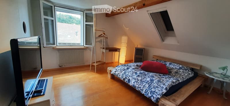 Zimmer mit Galerie- und Gartennutzung (1)