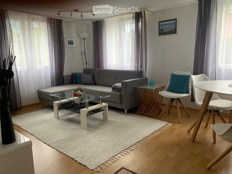 Apartment: zentral, möbliert - furnished, 2.5 Zimmer / rooms (1)
