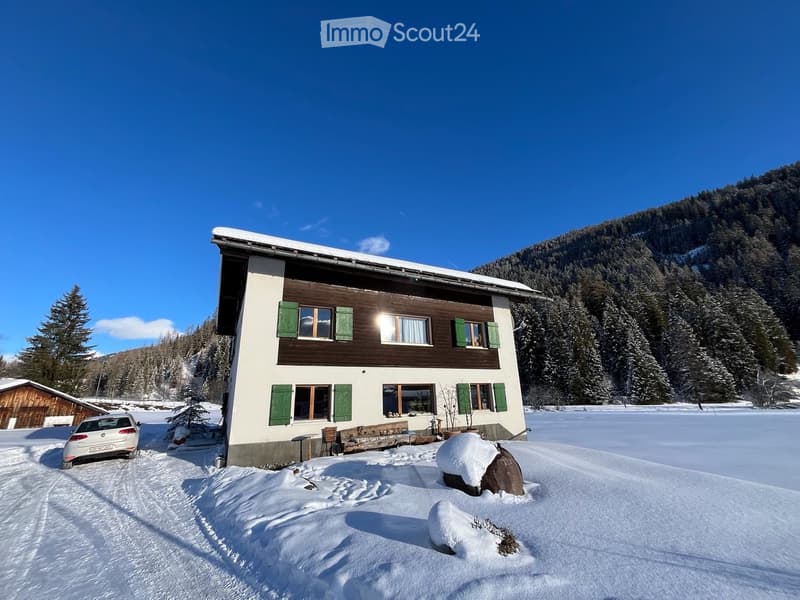 Studio in den Bergen, Nähe Davos (1)