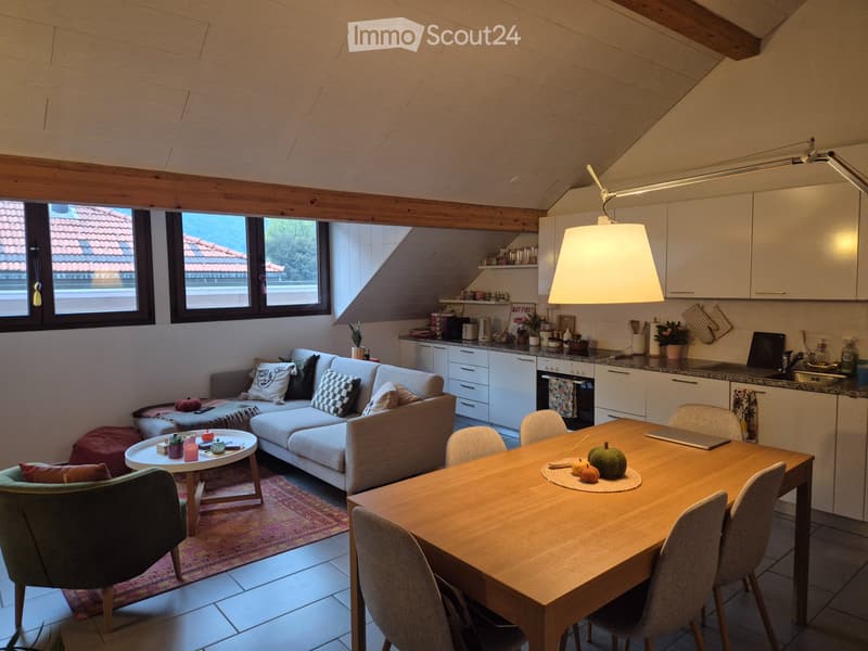 Affittasi 2.5 locali con soppalco in centro a Bellinzona (1)