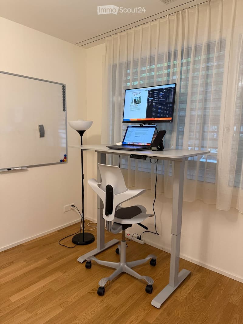 4 months sublet: 3.5-room furnished, central, quiet apart. (5)