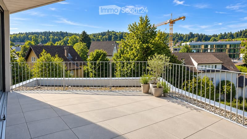 Moderne 2.5-Zimmer-Attikawohnung mit 26 m² Terrasse (4)