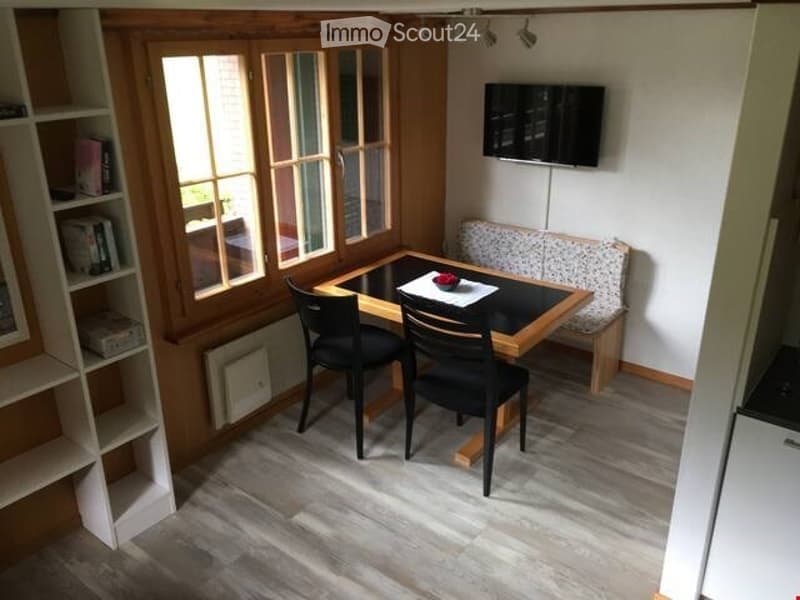 möblierte 3-Zimmerwohnung mit Blick auf den Simmenfall (1)
