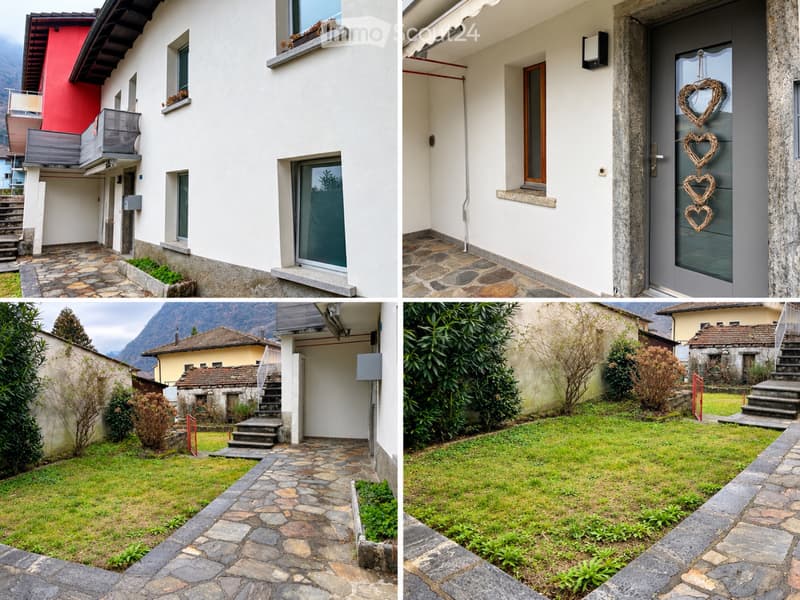 Appartamento a Lumino 1,5 locali giardino privato (2)