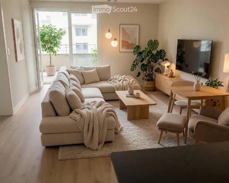2½ Zimmer Wohnung Parterre mit Sitzplatz (1)