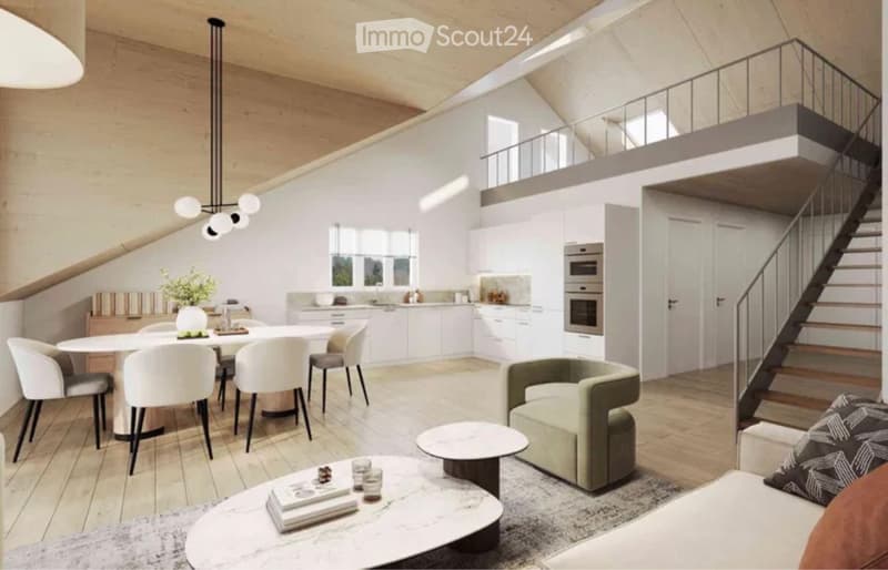 WG Zimmer in neuer 4.5 Dachwohnung (4)