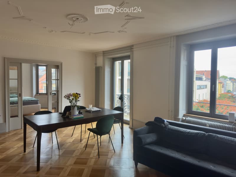 2.5 Zimmer Altbau Biel Zentrum/Appartement 2,5 pièces rénové (1)