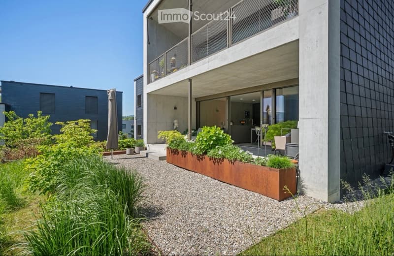 Hochwertige 3.5 Zi. Wohnung mit Garten,Terrasse,Garage,Klima (3)