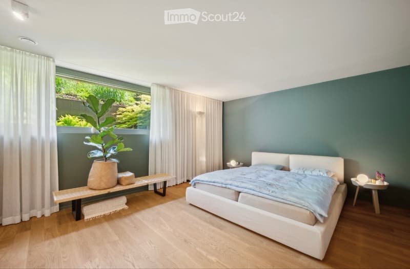 Hochwertige 3.5 Zi. Wohnung mit Garten,Terrasse,Garage,Klima (5)
