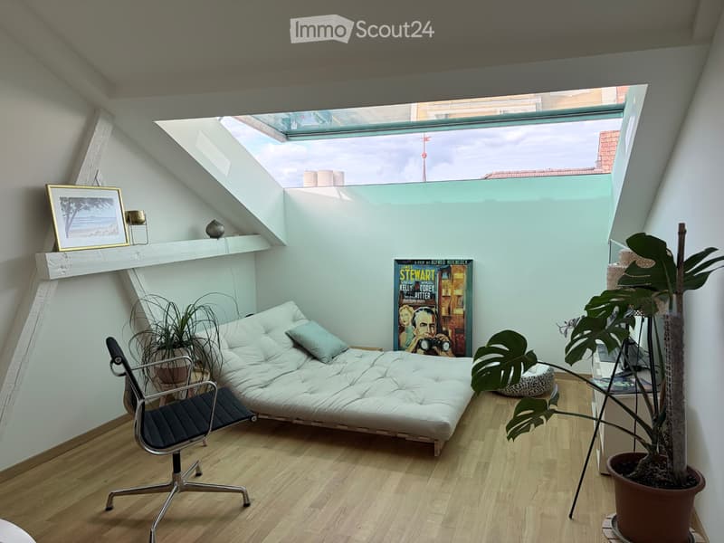 Helle 2.5-Zimmer-Dachwohnung mit grossem Balkon (2)