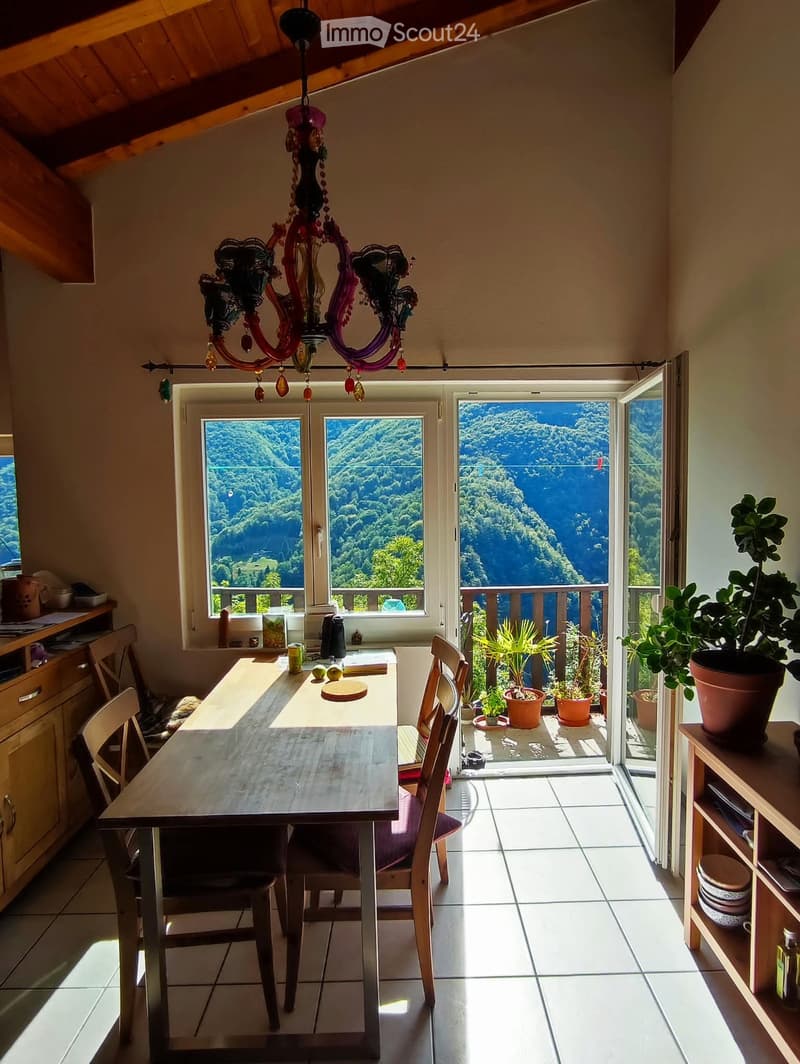 Sonnige und ruhige 4 Zimmer Wohnung in Loco (1)