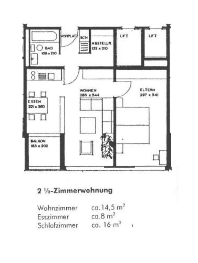 Möblierte 2.5-Zimmer Wohnung zur Untermiete (5)