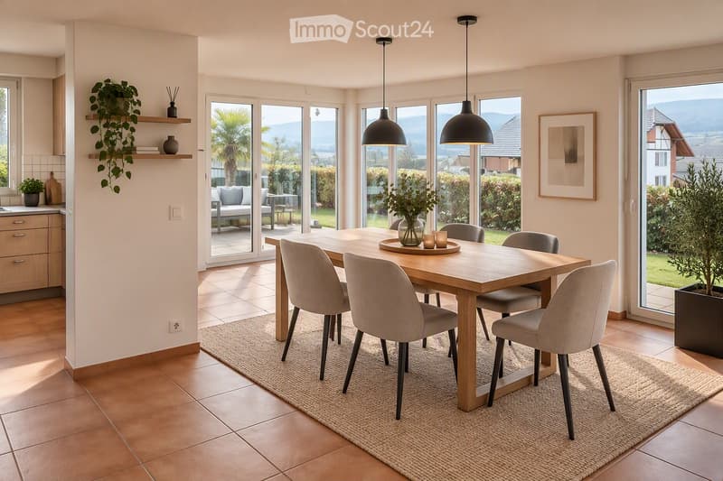 4.5 Zimmer-Wohnung mit grossem Umschwung (4)