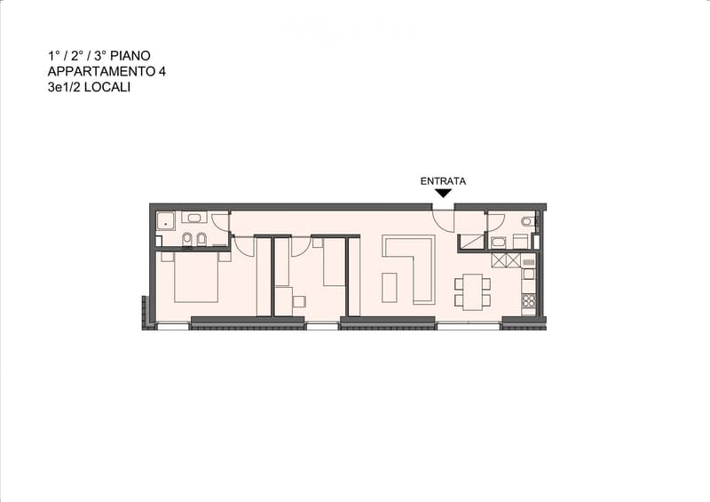 MASSAGNO - Appartamento 3.5 locali in affitto, 70 m² (9)