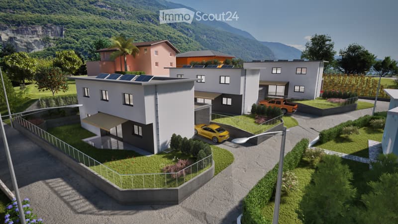 Vendesi bellissima nuova casa unifamiliare a Galbisio (2)
