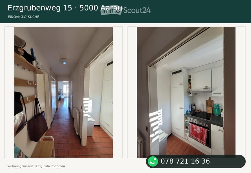 Kleine aber feine 3-Zimmerwohnung in Aarau (2)