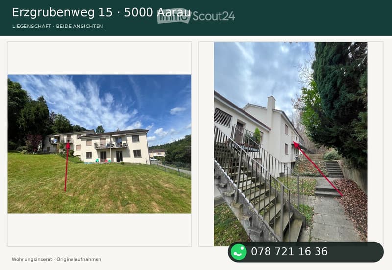 Kleine aber feine 3-Zimmerwohnung in Aarau (1)